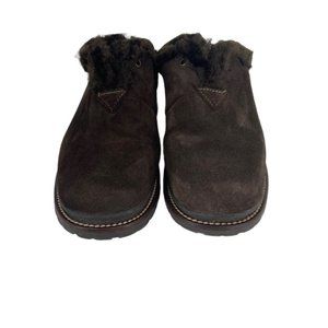 LL.Bean All Weather Suede Clogs 7.5